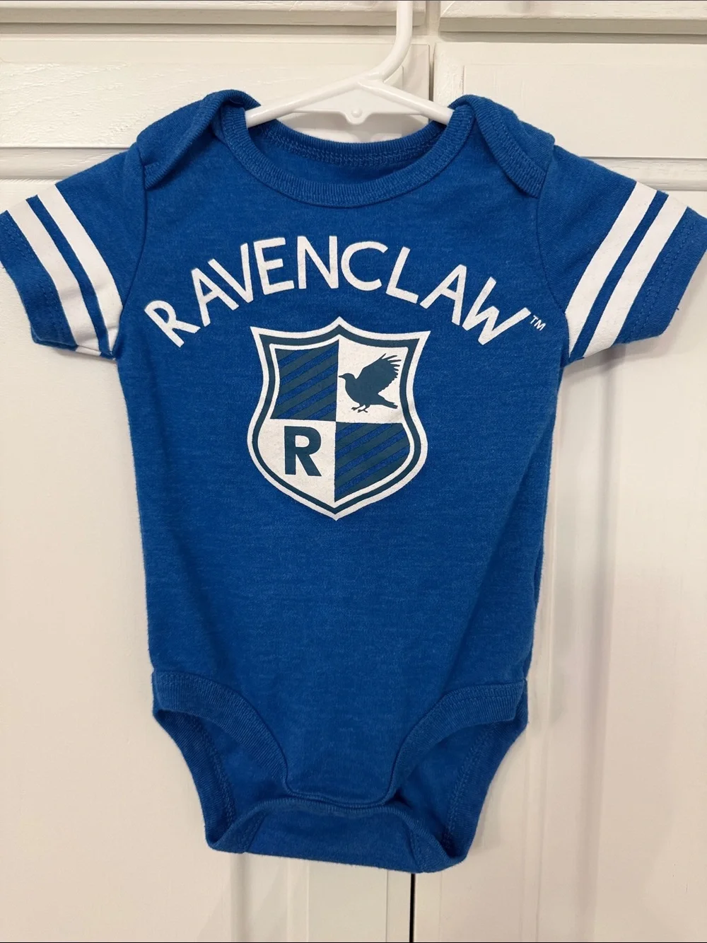 Warner Bros. Ravenclaw Blue Baby One-Piece